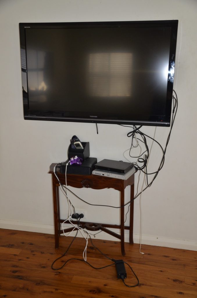 Wall mounted TV 1