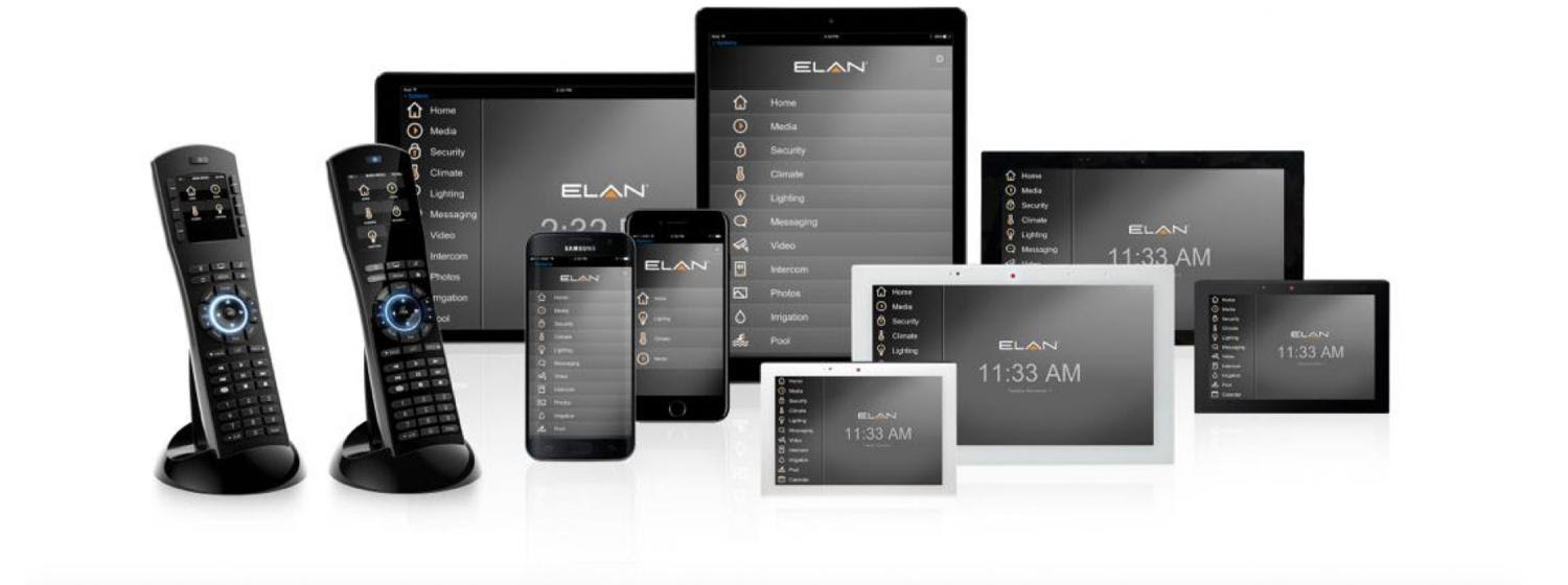 Elan automation user interface